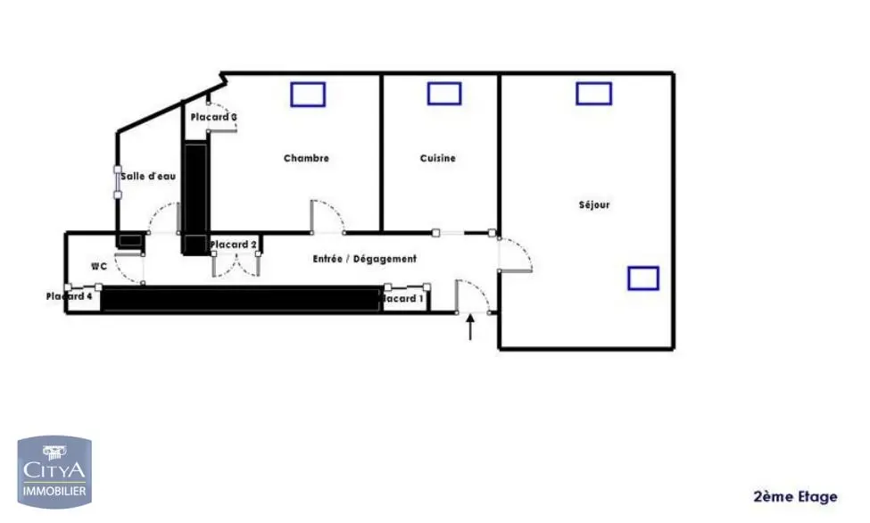 Photo 8 Appartement 2 pièces 44.22m²