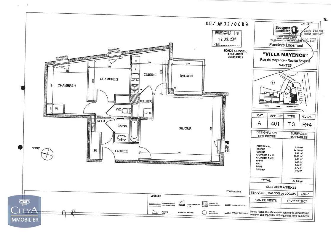 Photo 14 Appartement 3 pièces 64.8m²