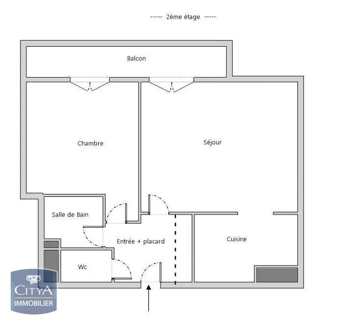 Photo 9 Appartement 2 pièces 41.16m²
