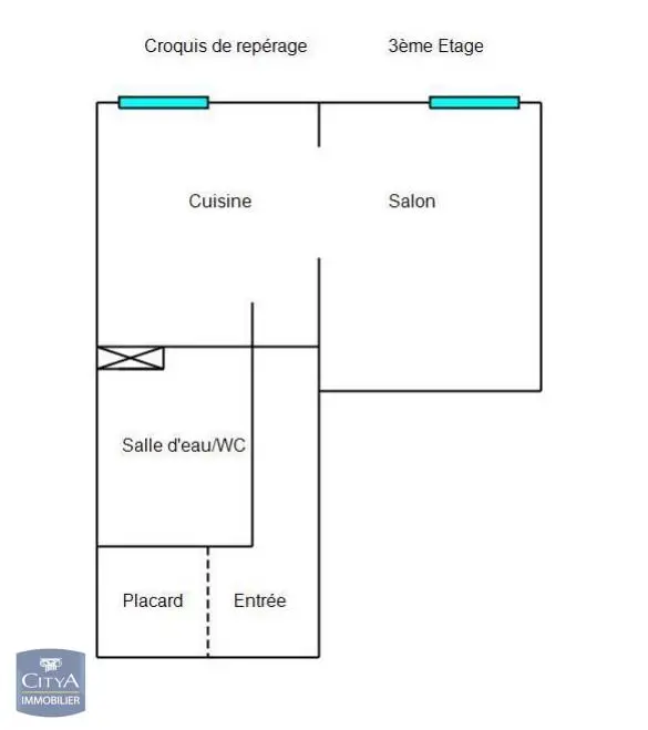 Photo 7 Appartement 1 pièce 30.36m²