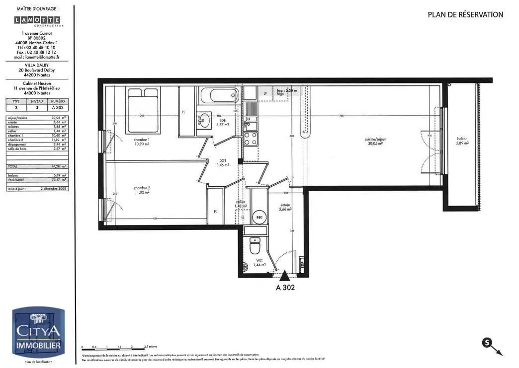 Photo 10 Appartement 3 pièces 67.28m²