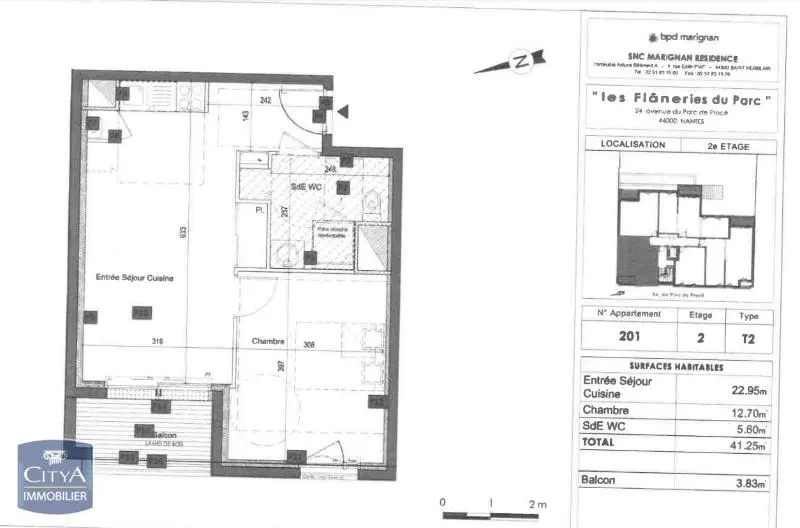 Photo 7 Appartement 2 pièces 41.25m²