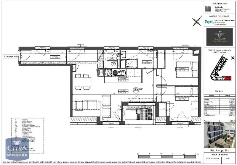Photo 13 appartement Nantes