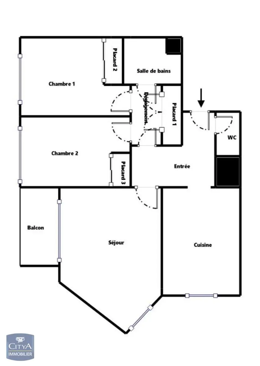 Photo 10 Appartement 3 pièces 64m²