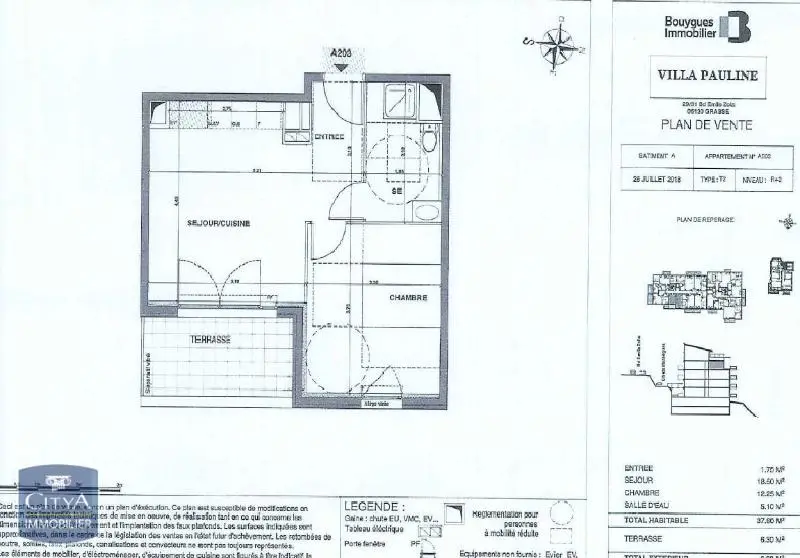 Photo 14 Appartement 2 pièces 37.05m²