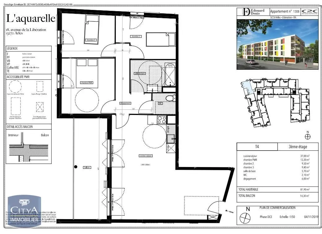 Photo 5 Appartement 4 pièces 81.9m²