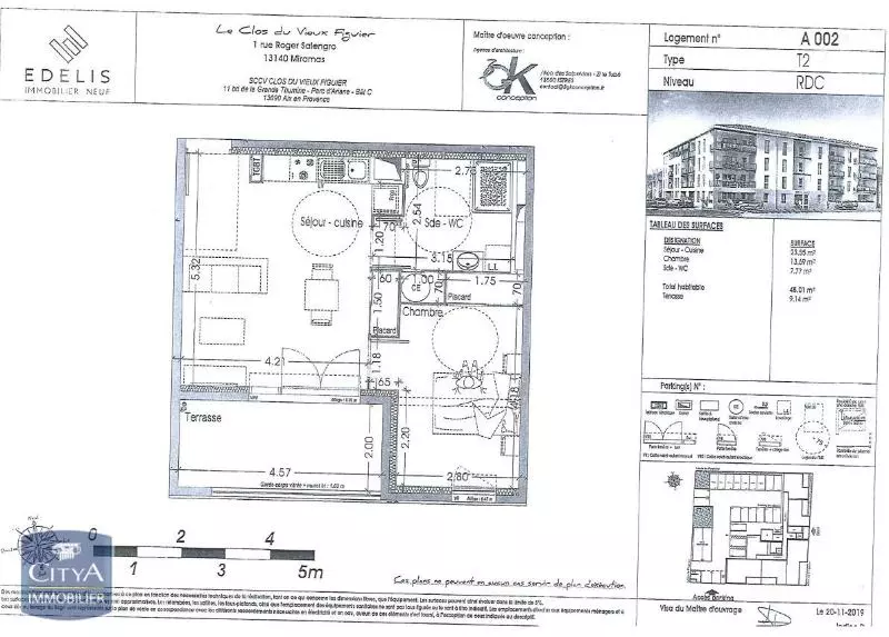 Photo 7 Appartement 2 pièces 45.01m²