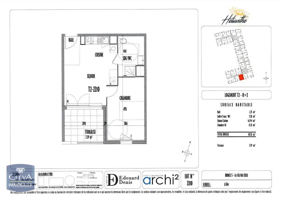 Photo 9 Appartement 2 pièces 38.5m²