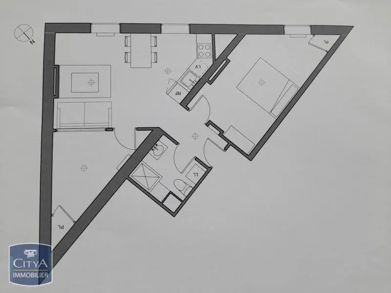 Photo 14 Appartement 3 pièces 52.81m²