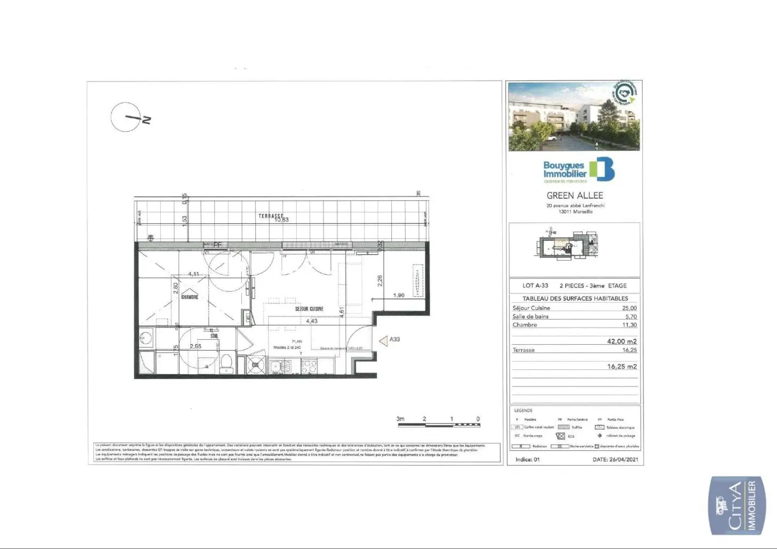 Photo 7 Appartement 2 pièces 42m²