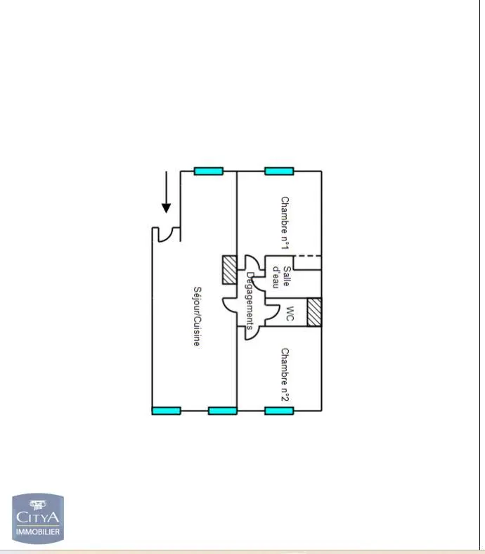 Photo 7 Appartement 3 pièces 46m²