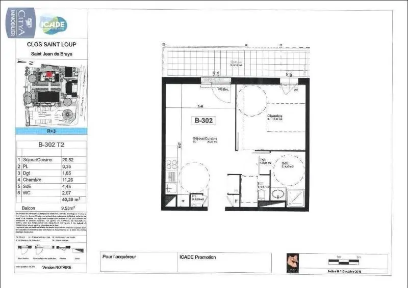 Photo 5 Appartement 2 pièces 40.45m²