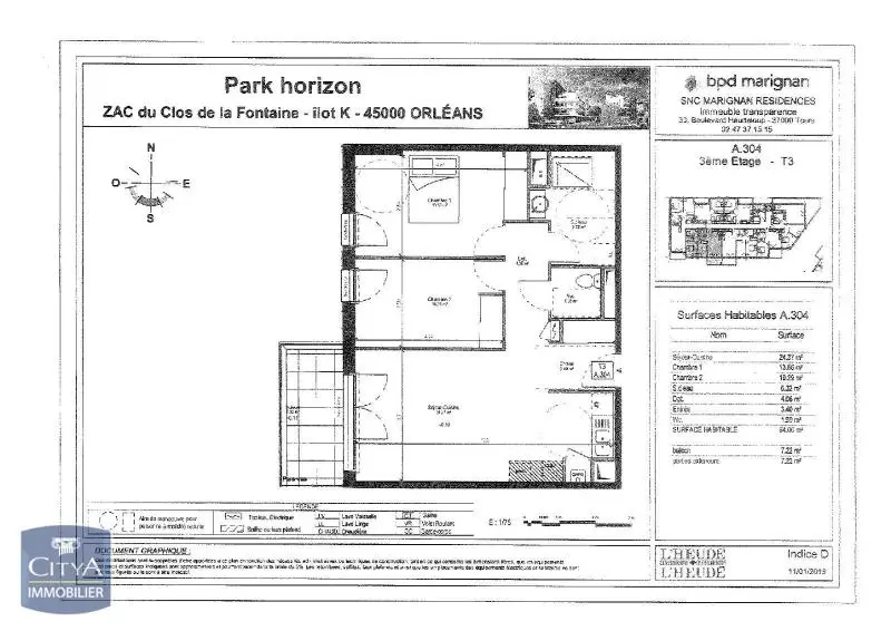 Photo 10 Appartement 3 pièces 64m²
