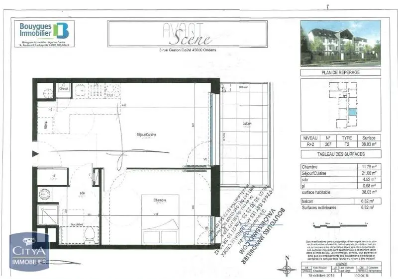 Photo 5 Appartement 2 pièces 38.03m²