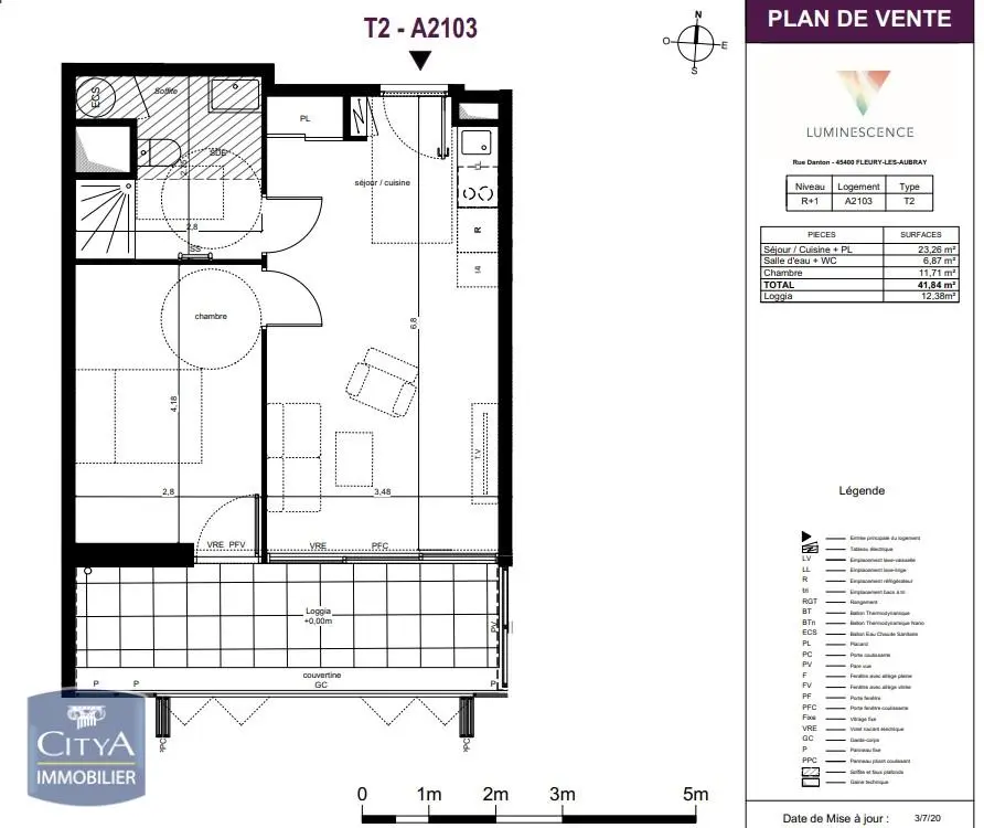 Photo 6 Appartement 2 pièces 41.84m²