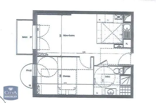 Photo 5 Appartement 2 pièces 39.6m²