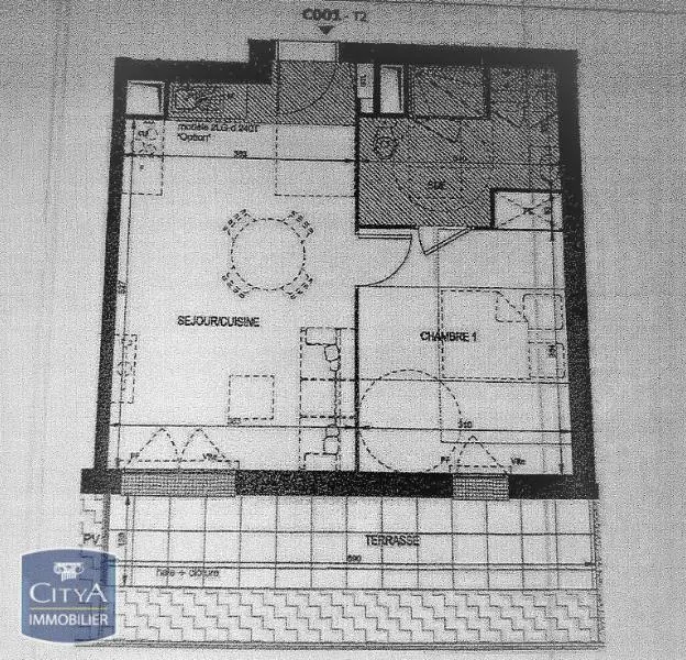 Photo 2 Appartement 2 pièces 39.65m²