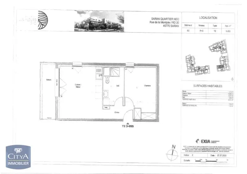 Photo 6 Appartement 2 pièces 43.21m²