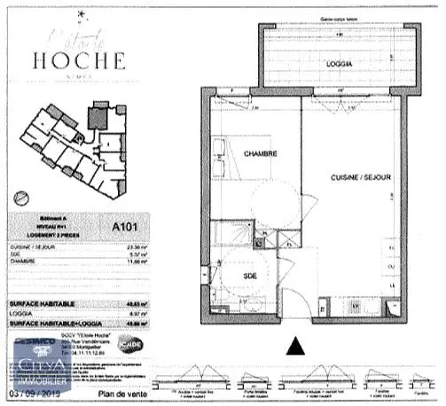 Photo 6 Appartement 2 pièces 40.63m²