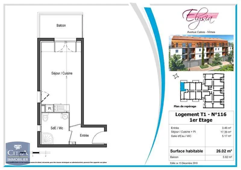 Photo 8 Appartement 1 pièce 26m²