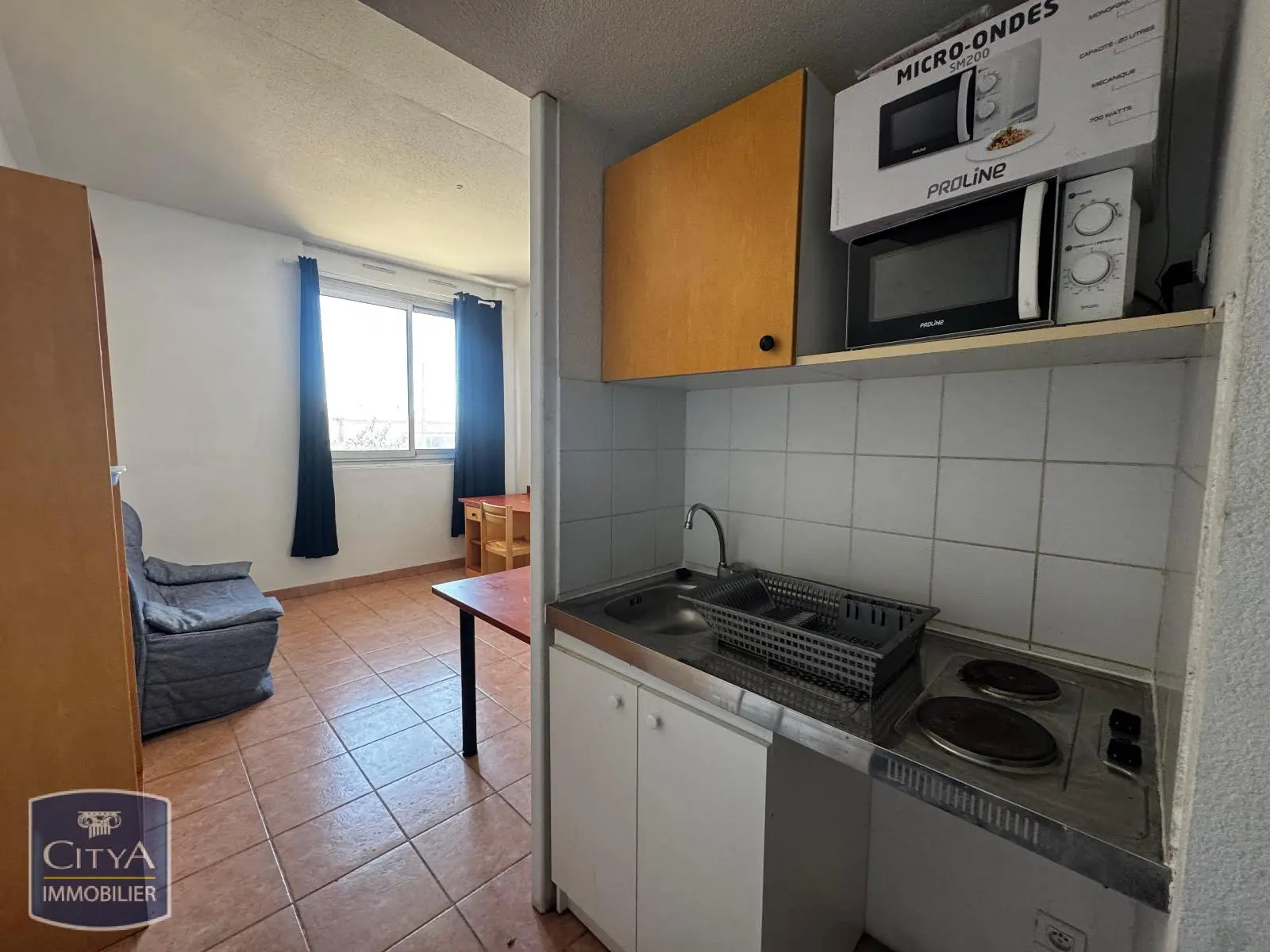 Photo 2 Appartement 1 pièce 21.77m²