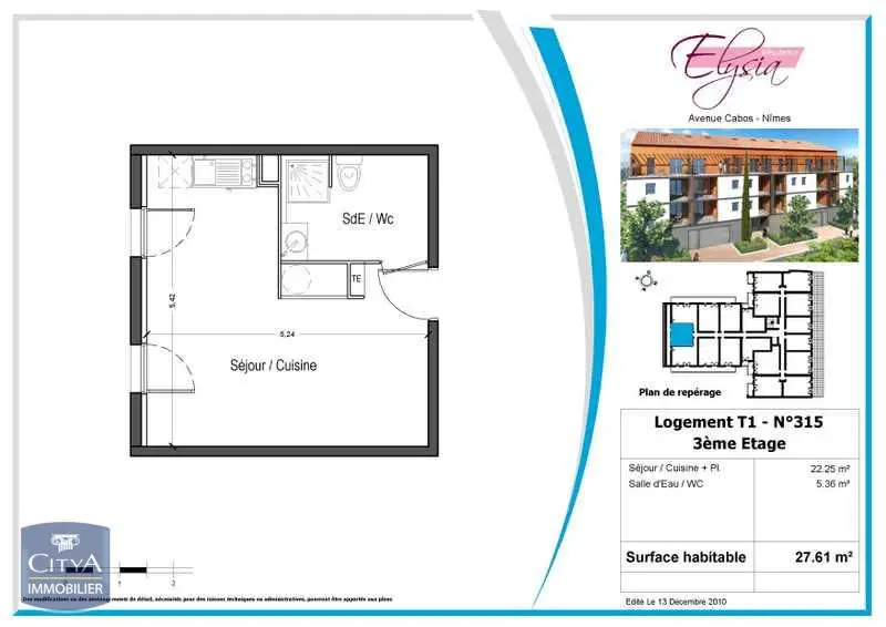 Photo 8 Appartement 1 pièce 27m²