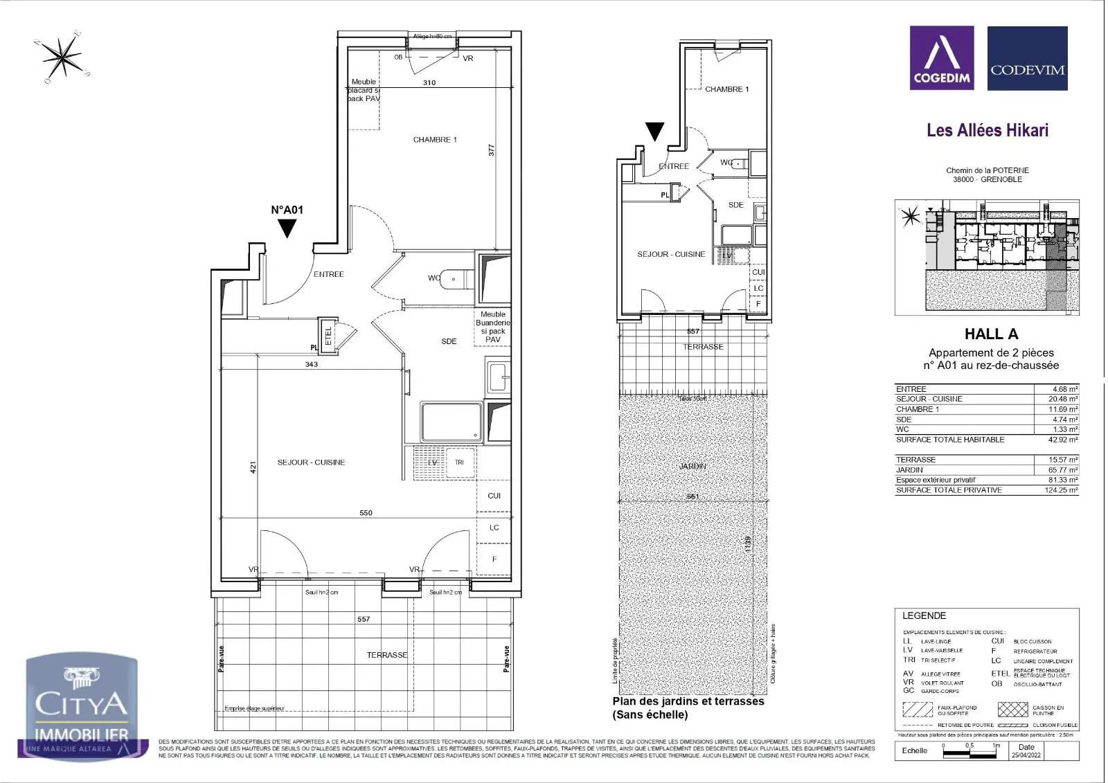 Photo 5 Appartement 2 pièces 42.92m²