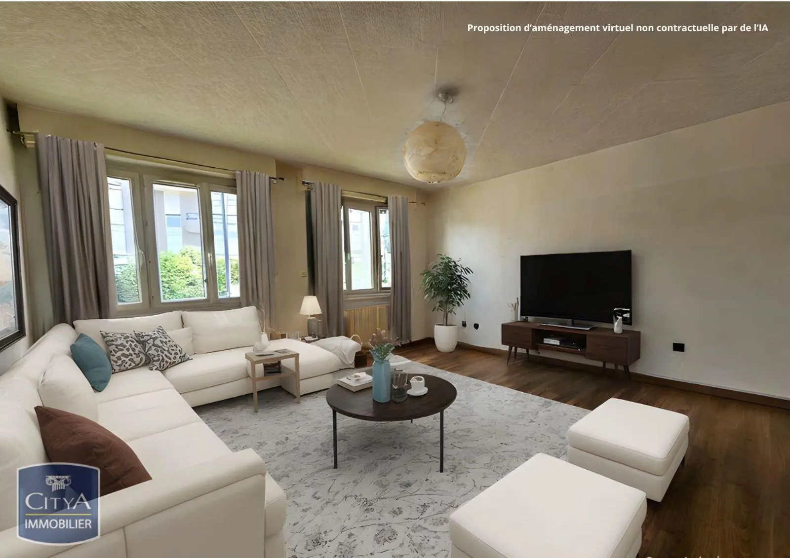 Photo 2 pour Appartement 2 pièces 58.07m² Photo 2 Appartement 2 pièces 58.07m²