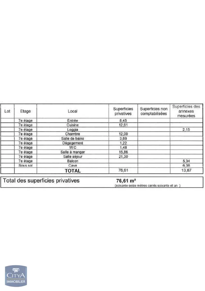 Photo 11 Appartement 2 pièces 77m²
