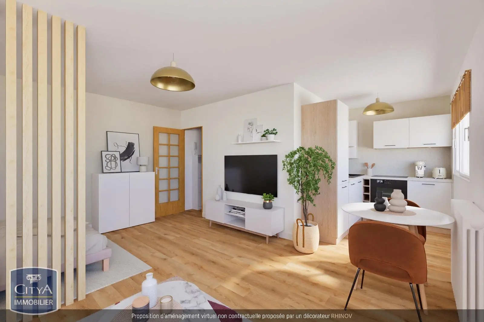 Photo 2 Appartement 1 pièce 29.72m²