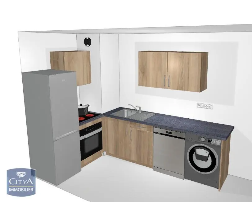 Photo 3 Appartement 2 pièces 37.96m²