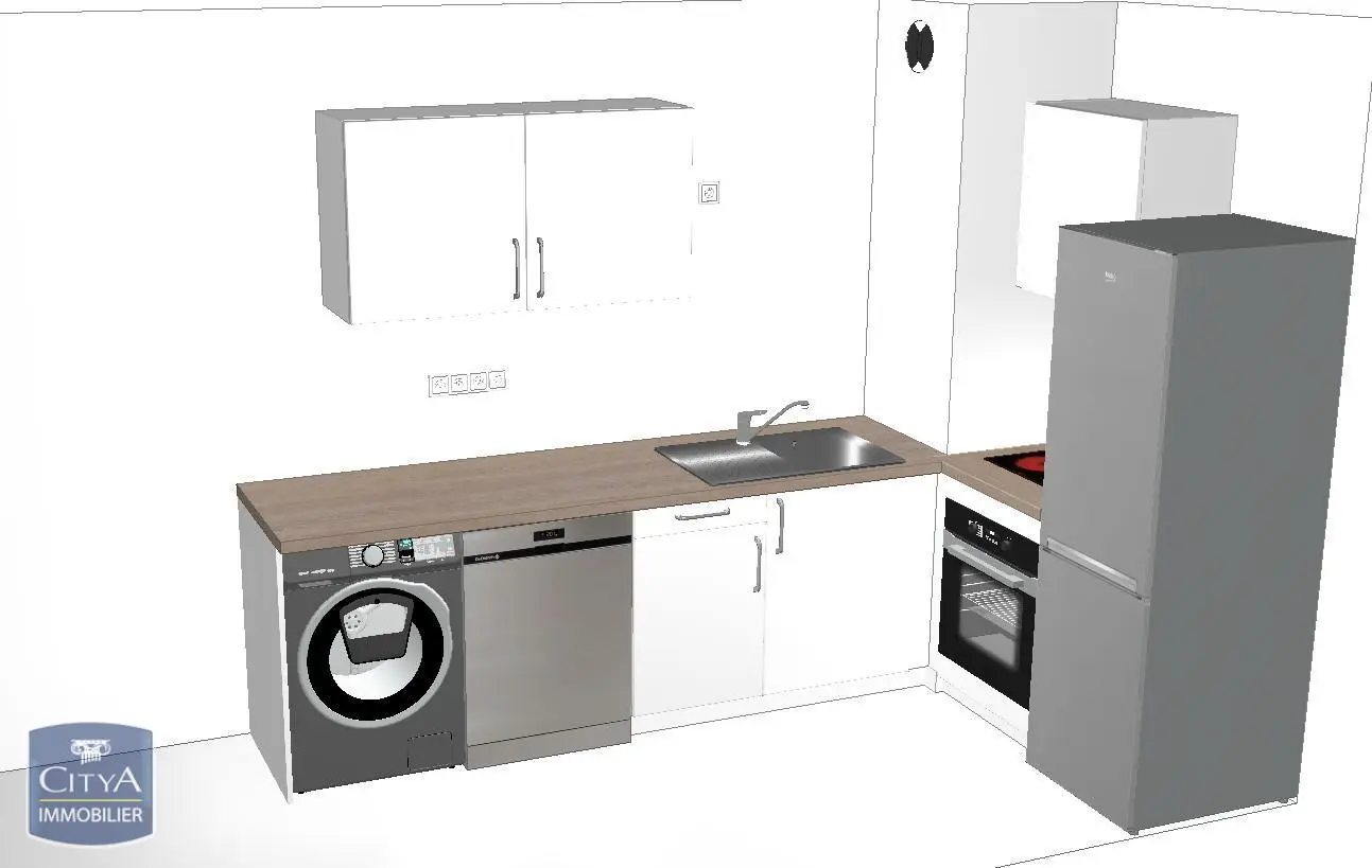 Photo 4 Appartement 2 pièces 38.28m²