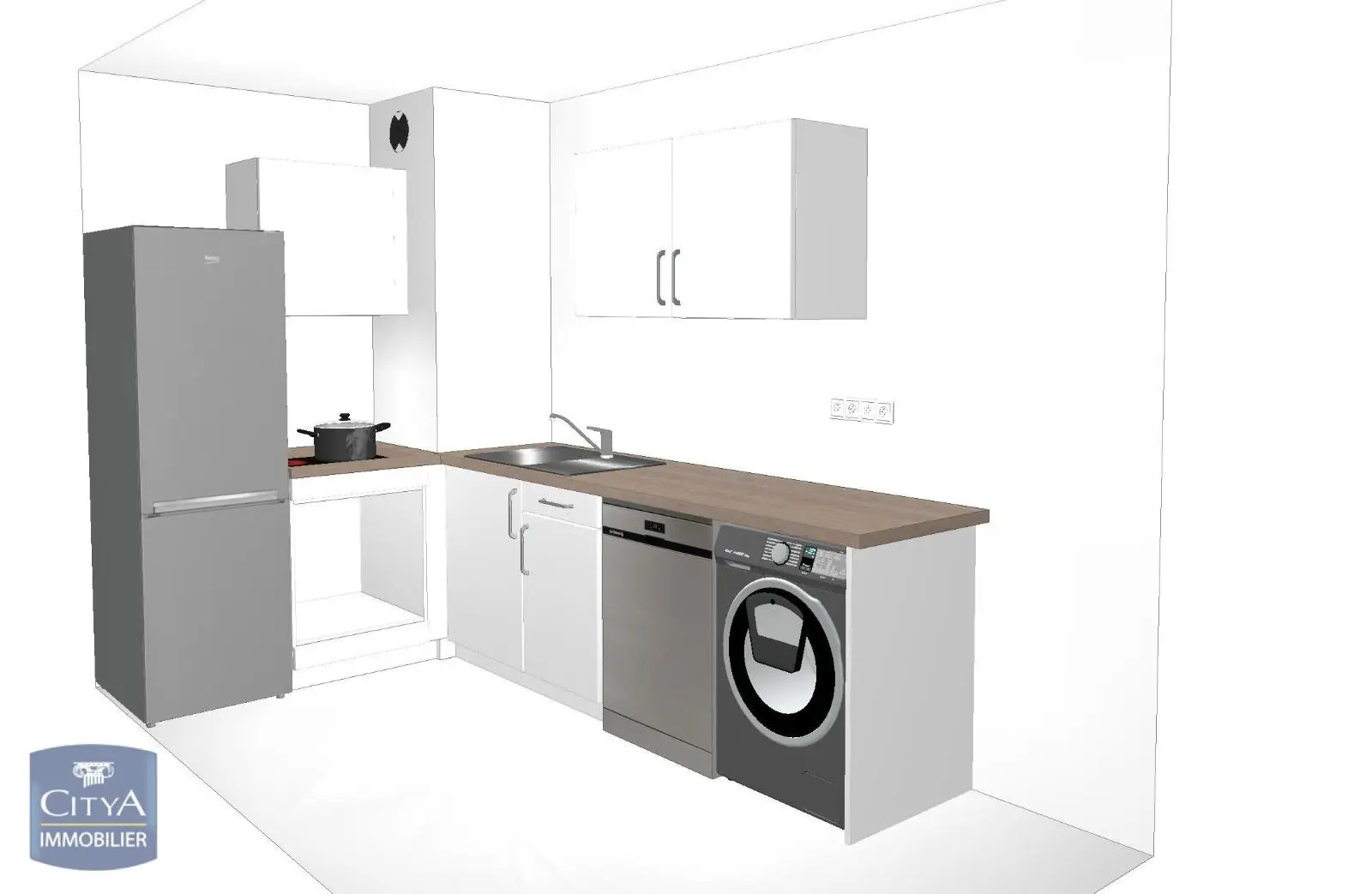 Photo 4 Appartement 2 pièces 37.96m²