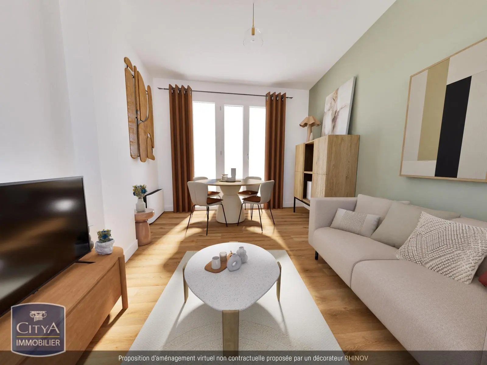 Photo 1 Appartement 3 pièces 54.7m²