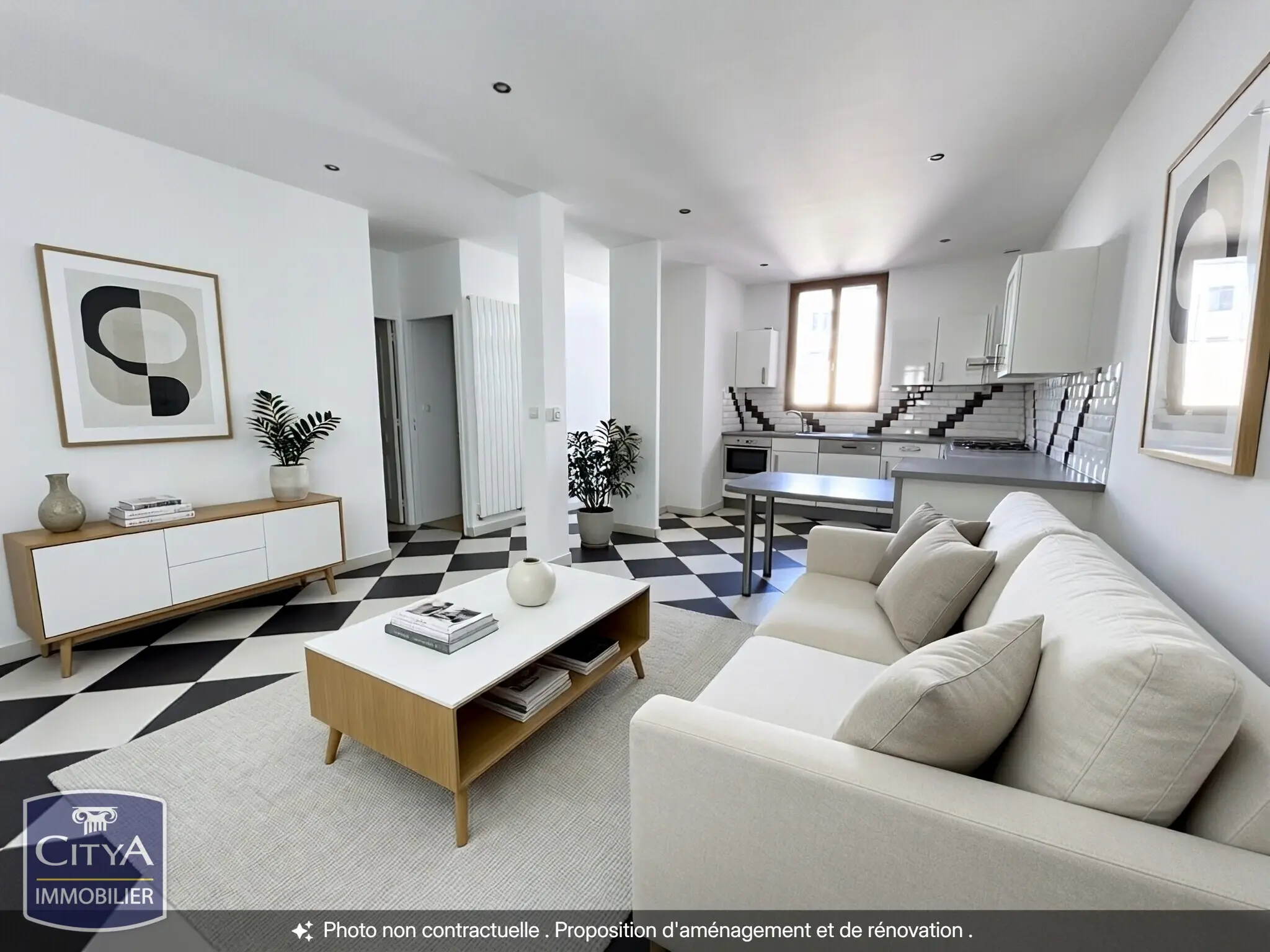 Photo 2 Appartement 3 pièces 56.16m²