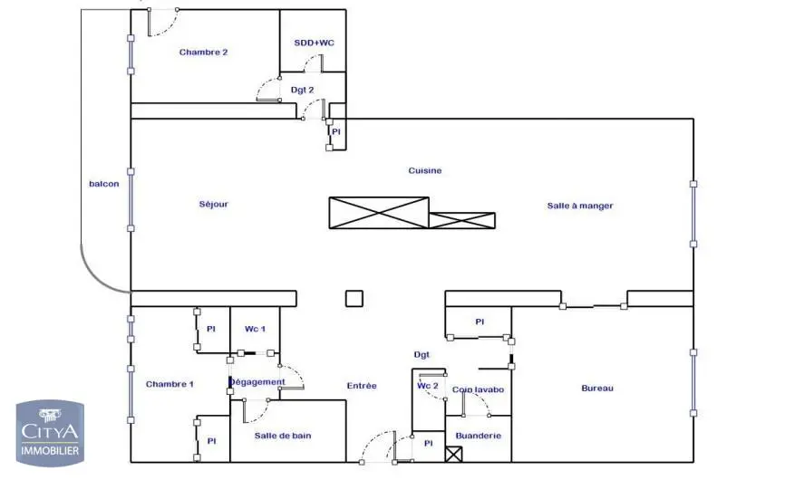 Photo 2 Appartement 4 pièces 146.2m²