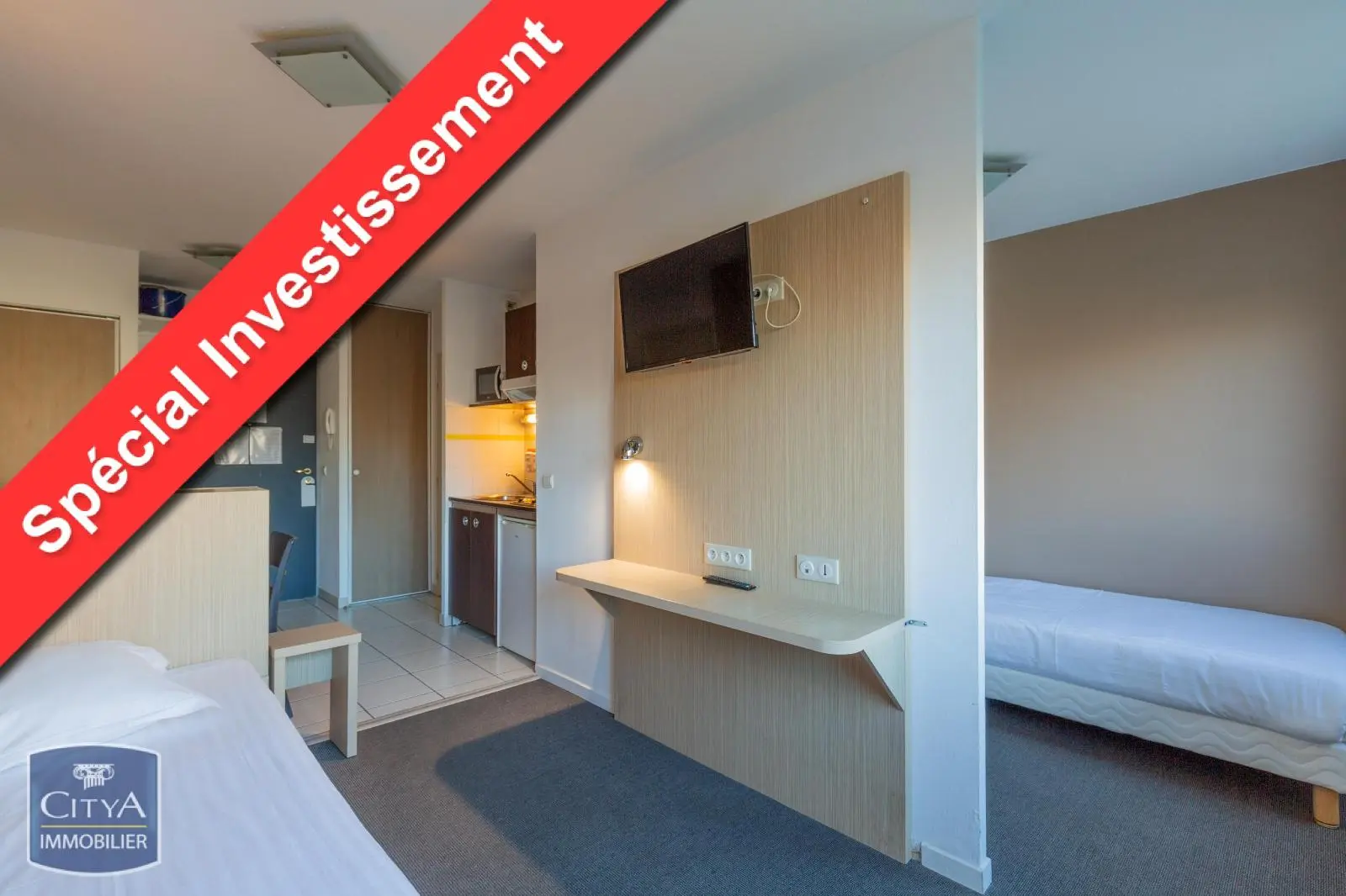 Photo 1 Appartement 2 pièces 27.6m²