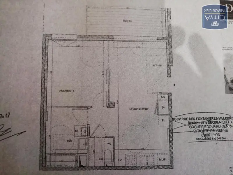 Photo 6 Appartement 2 pièces 45.72m²