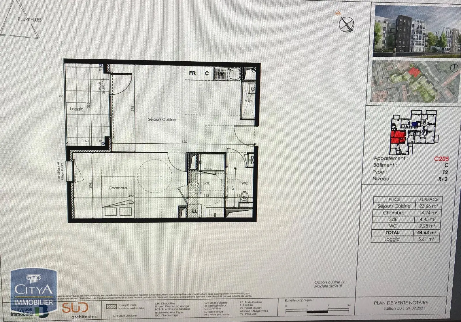 Photo 10 Appartement 2 pièces 44.63m²