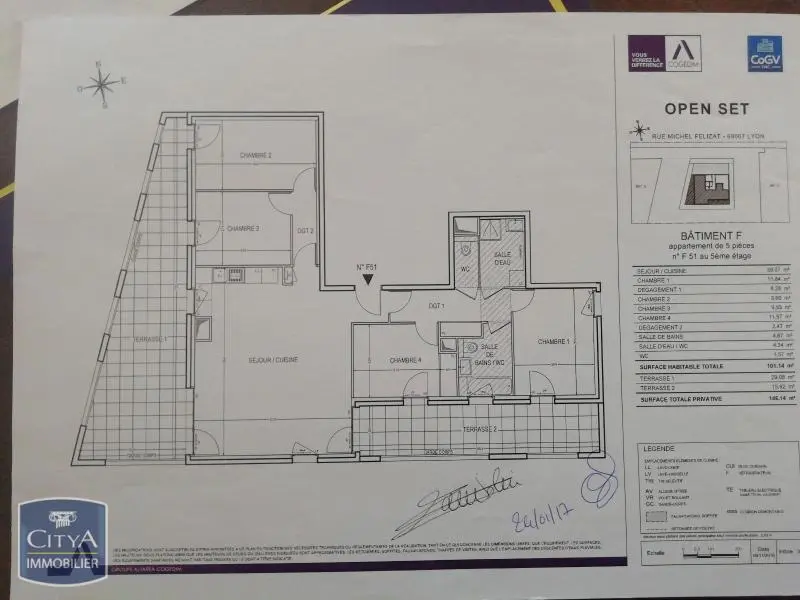 Photo 17 Appartement 5 pièces 101.14m²