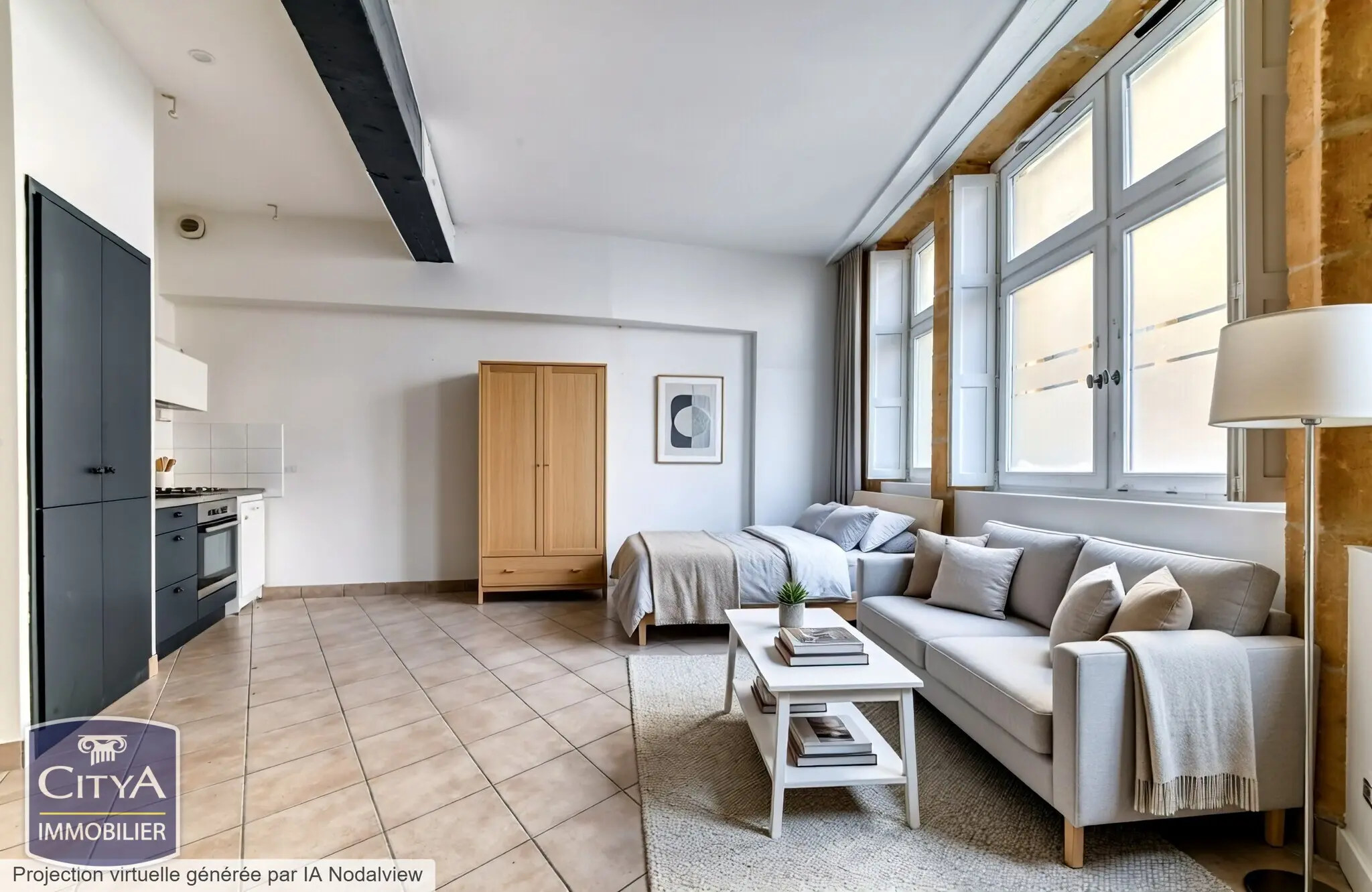 Photo 2 Appartement 1 pièce 22.69m²