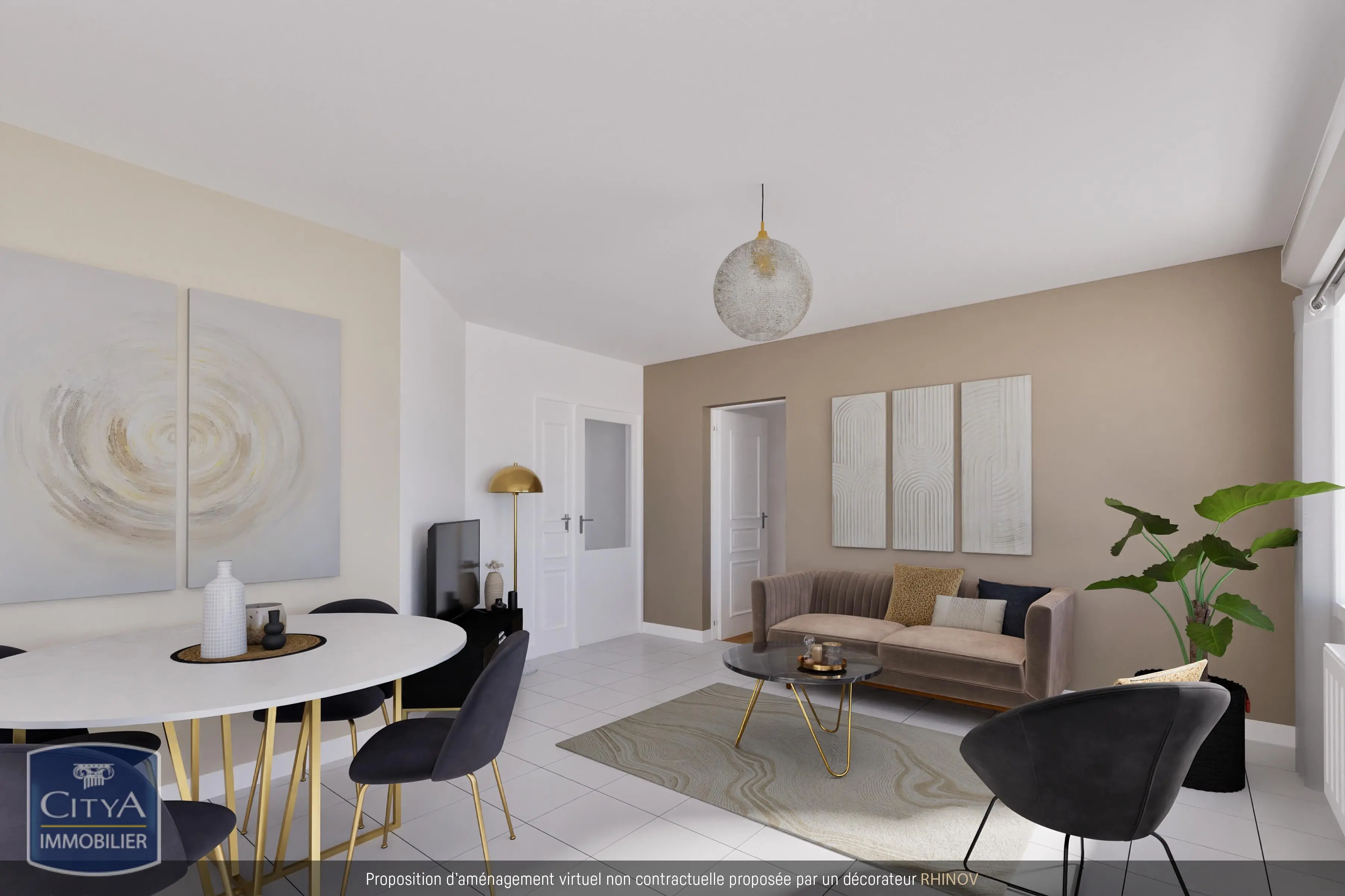 Photo 2 Appartement 2 pièces 46m²