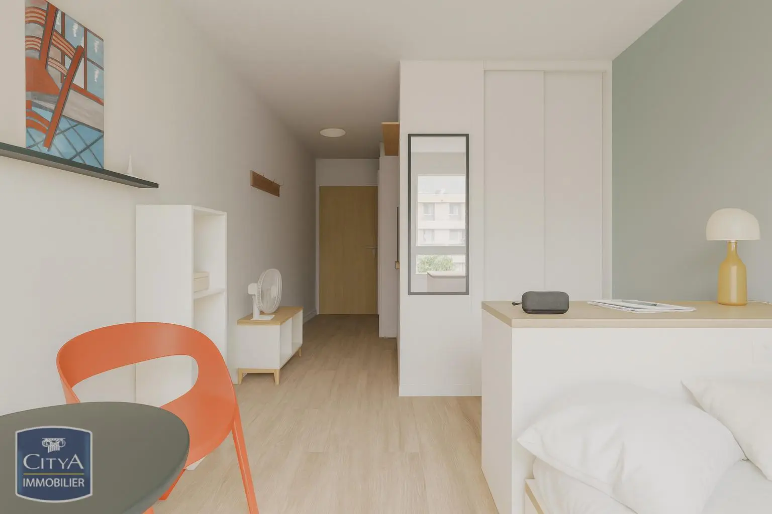 Photo 2 Appartement 1 pièce 20.1m²