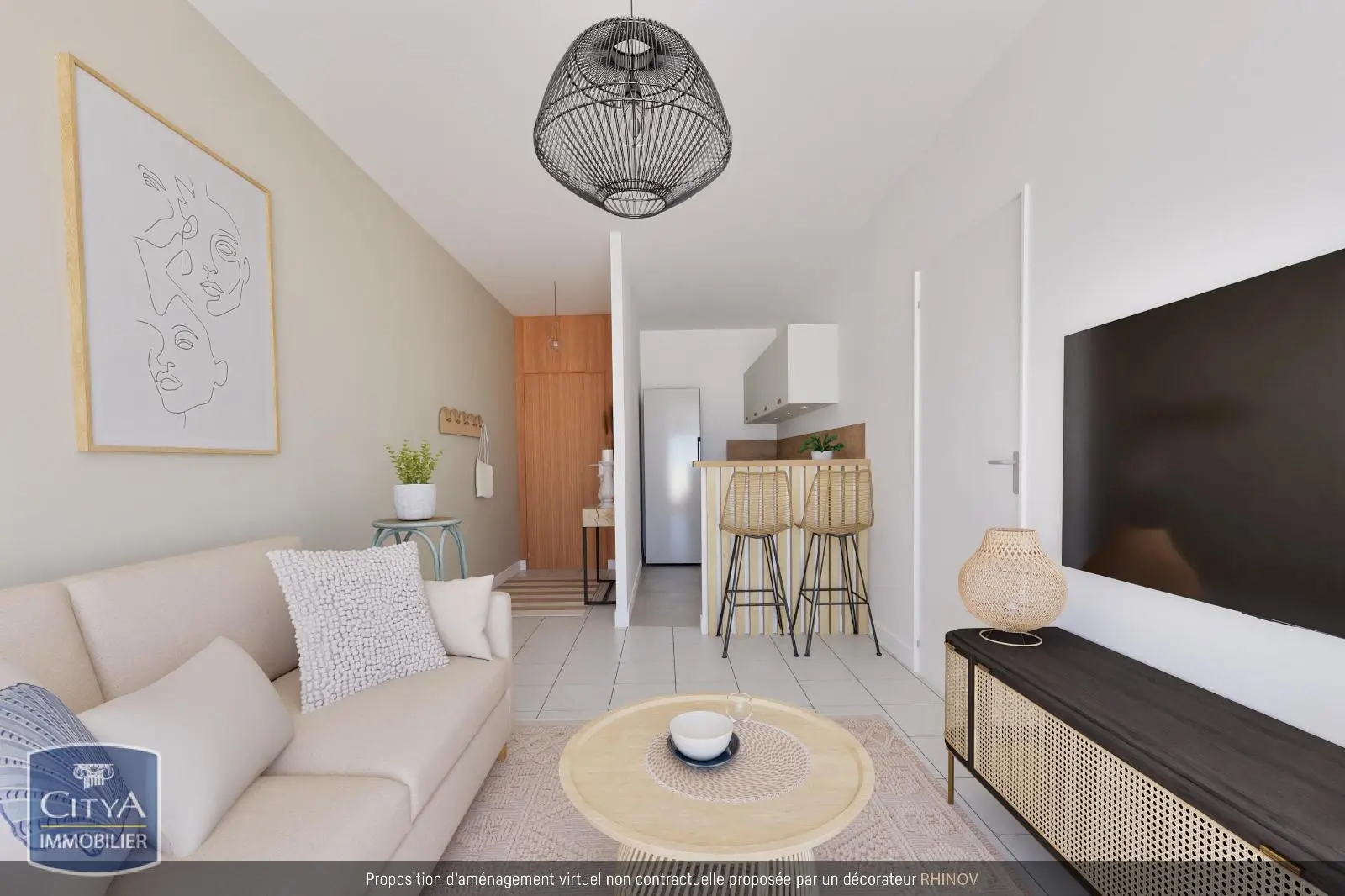 Photo 1 Appartement 1 pièce 32.27m²