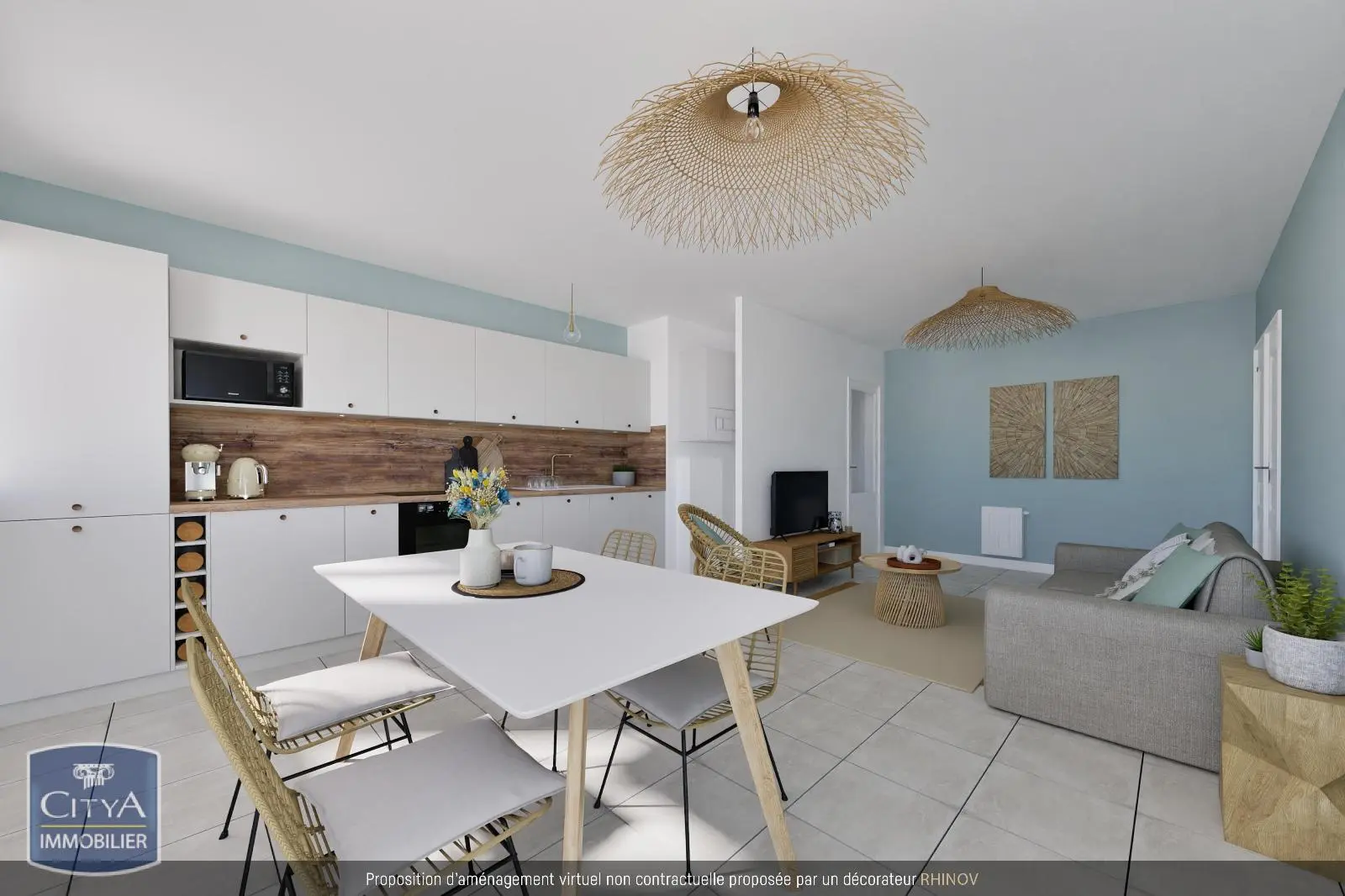 Photo 1 Appartement 3 pièces 59.5m²
