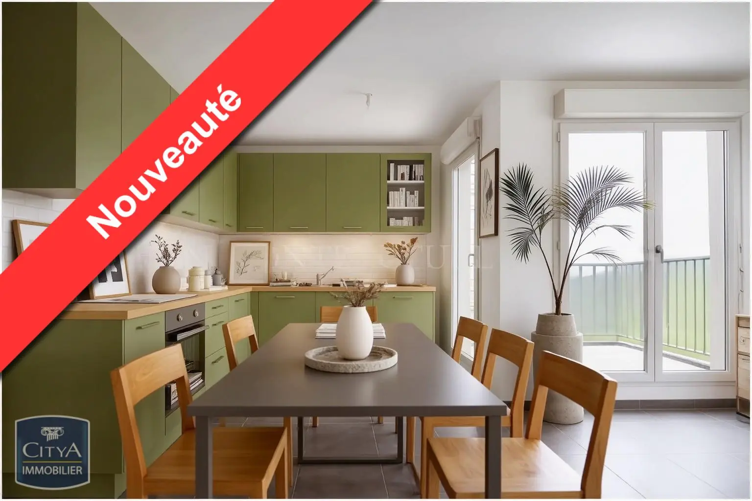 Photo 1 Appartement 3 pièces 58.31m²