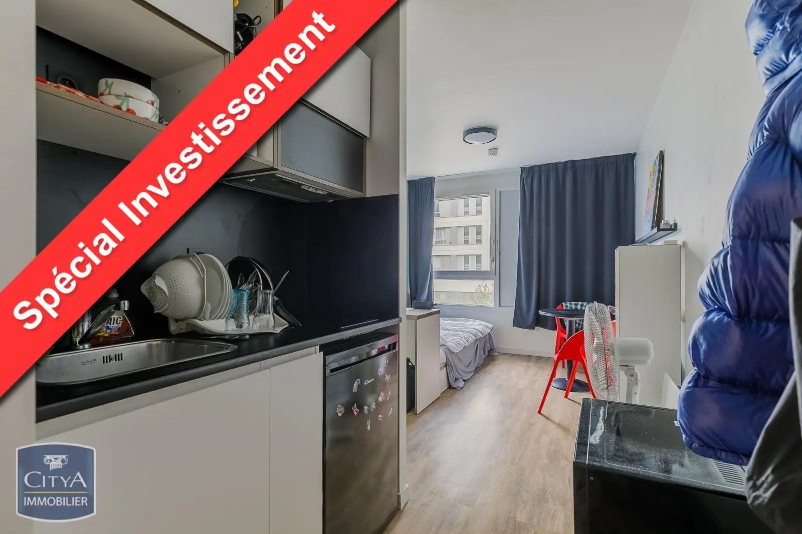 Photo 1 Appartement 1 pièce 19.75m²