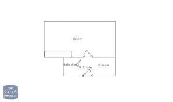 Photo 2 Appartement 1 pièce 31.47m²