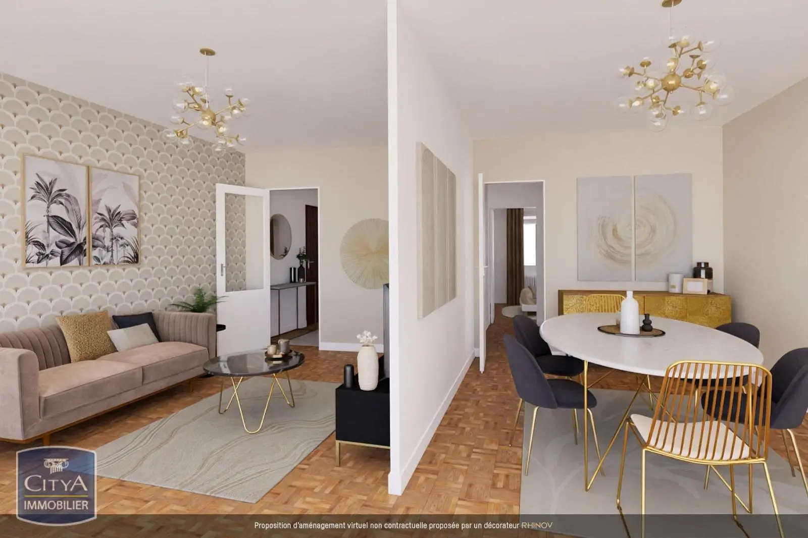 Photo 1 Appartement 3 pièces 57.02m²