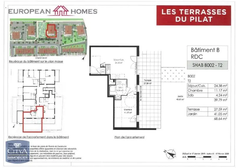 Photo 11 Appartement 2 pièces 39.79m²